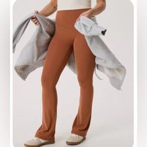 Aerie Offline Real Me Flare Boot Cut Leggings Brown  M